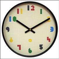 Orologio da parete Rudelli Zambetti Gioielli in Plastica NXT-BIT - NXT-BIT